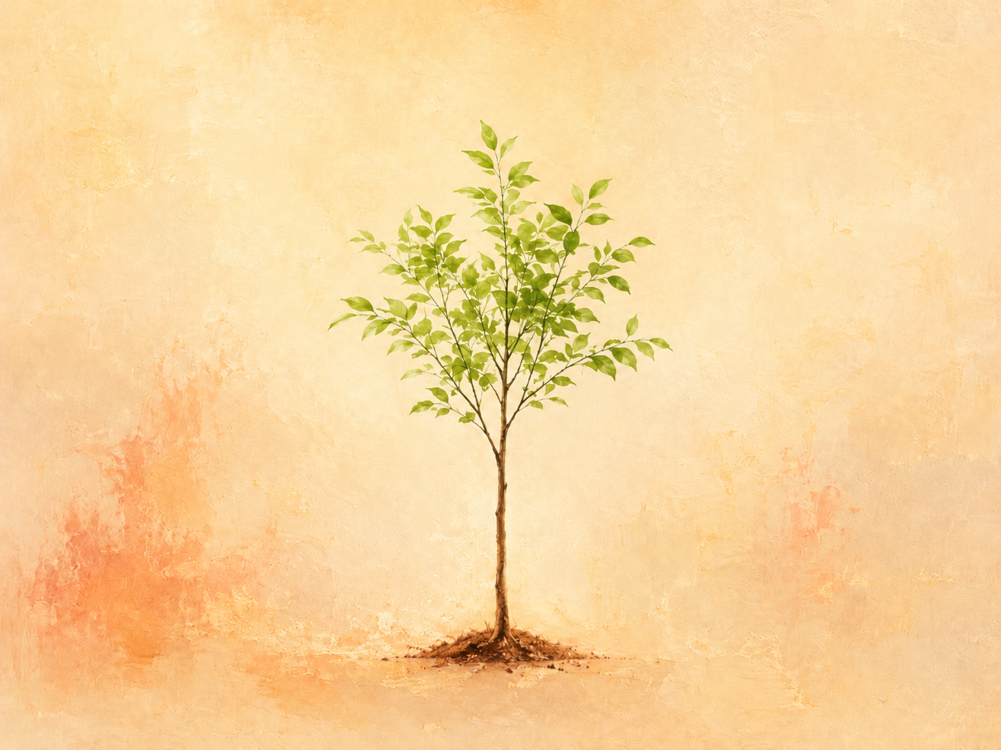 Young tree illustration